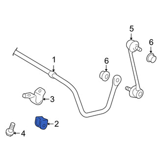Toyota OE - Rear Suspension Stabilizer Bar Bushing