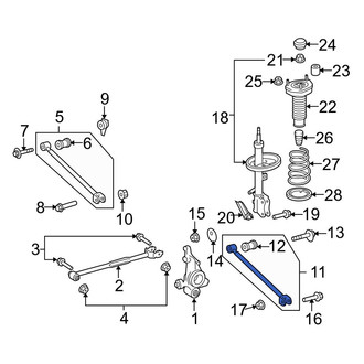 Toyota OE - Rear Suspension Control Arm