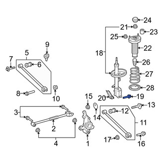 Toyota OE - Steering Knuckle Bolt
