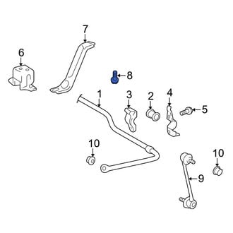 Toyota OE - Suspension Stabilizer Bar Bracket Bolt