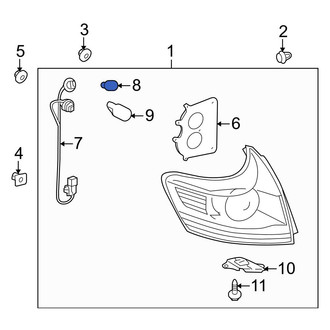 Toyota OE - Front Turn Signal Light Bulb