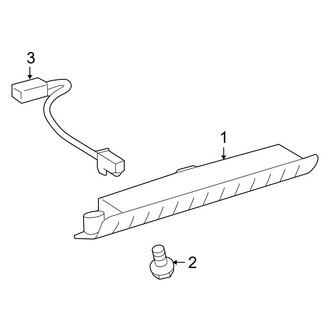 Toyota OE - Rear Lamps - High Mounted Stop Lamp