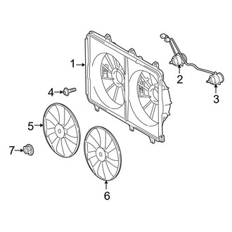 Toyota OE - Cooling Fan (2.7L)