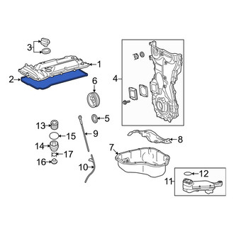 Toyota OE - Engine Valve Cover Gasket