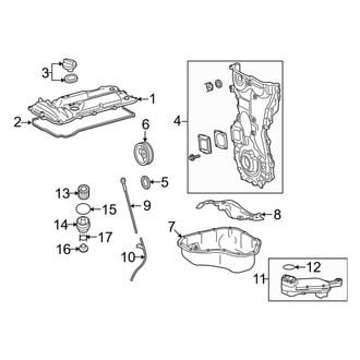 Toyota OE - Engine / Transaxle - Engine Parts (2.7L)