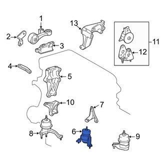 Toyota OE - Automatic Transmission Mount