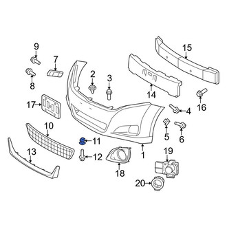 Toyota OE - Rocker Panel Molding Grommet