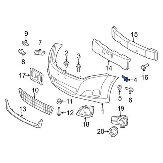 Toyota OE - Bumper Cover Screw