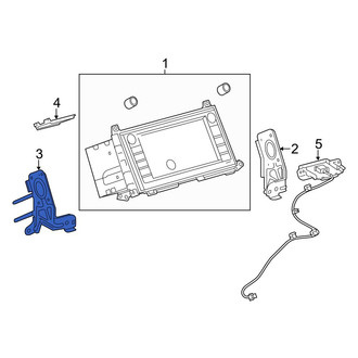 Toyota OE - Left GPS Navigation System Bracket