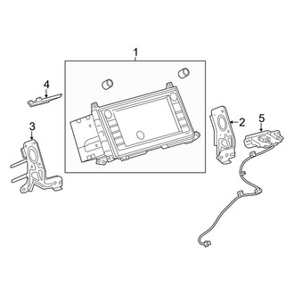 Toyota OE - Electrical - Navigation System Components