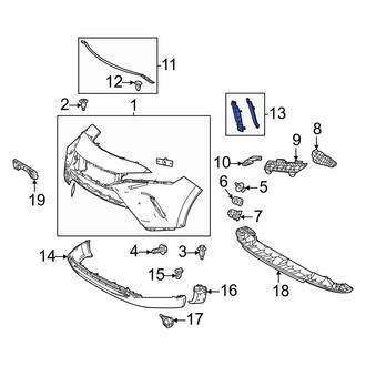 Toyota OE - Front Left Jack Plug Cover