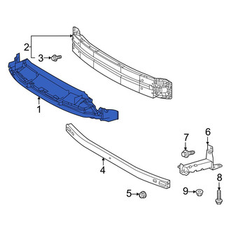Toyota OE - Front Bumper Impact Absorber