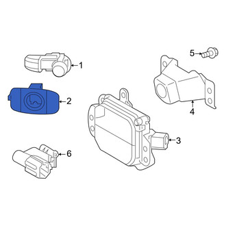 Toyota OE - Rear Center Parking Aid Sensor Housing