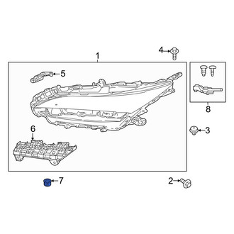 Toyota OE - Rear Back Up Light Bulb