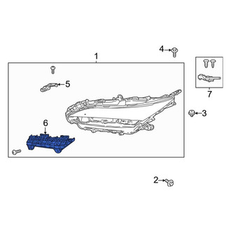 Toyota OE - Left Bumper Cover Bracket