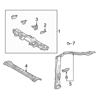 Toyota OE - Radiator Support