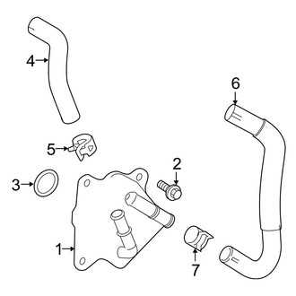 Toyota OE - Cooling - Engine Oil Cooler