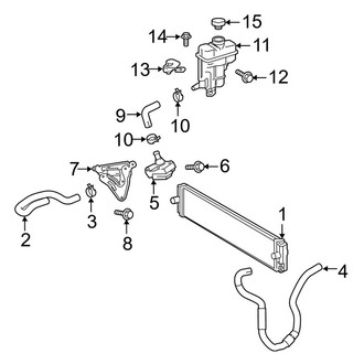 Toyota OE - Inverter Cooling Components
