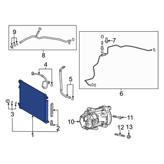 Toyota OE - A/C Condenser