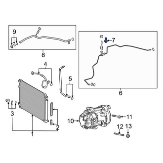 Toyota OE - A/C Refrigerant Pressure Sensor