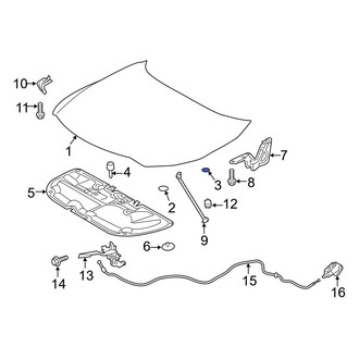 Toyota OE - Rear Door Plug