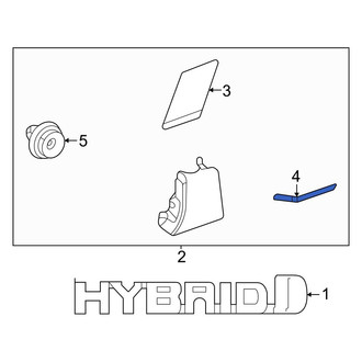 Toyota OE - Fender Protection Film Seal