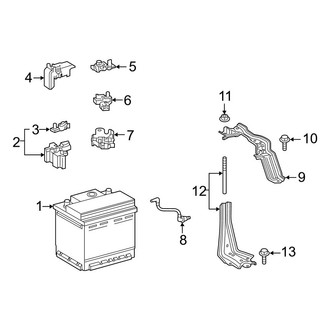 Toyota OE - Electrical - Battery (Conventional)