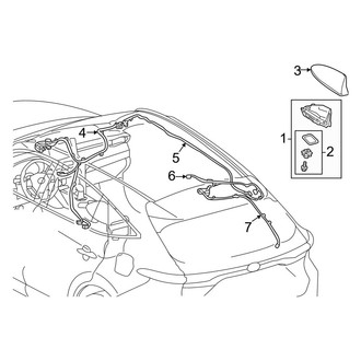 Toyota OE - Electrical - Antenna