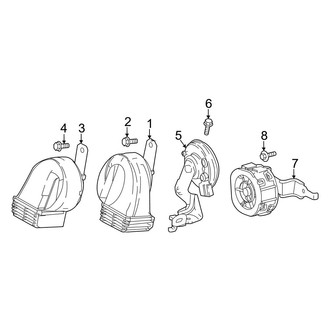 Toyota OE - Electrical - Horn