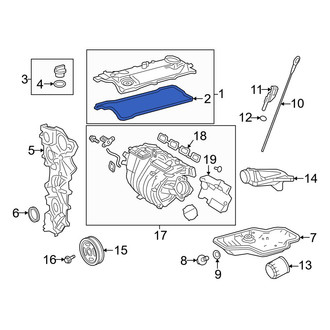 Toyota OE - Engine Valve Cover Gasket