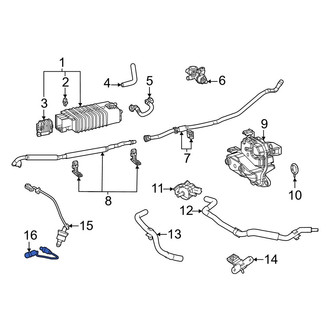 Toyota OE - Rear Oxygen Sensor