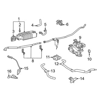 Toyota OE - Emission System - Emission Components