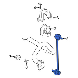 Toyota OE - Front Suspension Stabilizer Bar Link