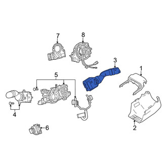 Toyota OE - Wiper Switch