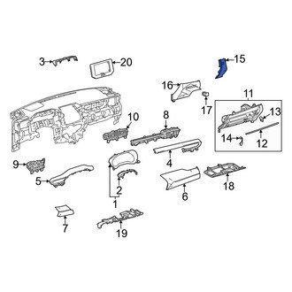 Toyota OE - Instrument Panel Trim Panel