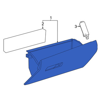 Toyota OE - Front Glove Box