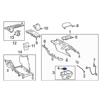 Toyota OE - Console Cup Holder