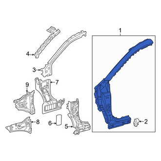 Toyota OE - Left Body A-Pillar