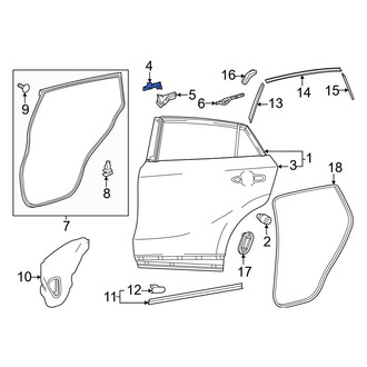 Toyota OE - Side Body Trim Protector