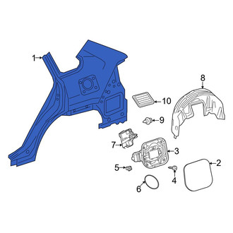 Toyota OE - Rear Right Quarter Panel