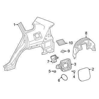 Toyota OE - Quarter Panel & Components