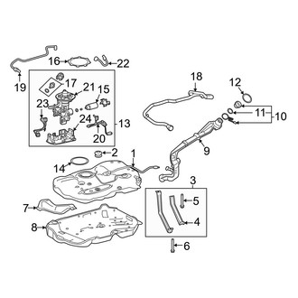 Toyota OE - Fuel System Components