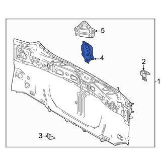 Toyota OE - Rear Right Rear Body Reinforcement Plate
