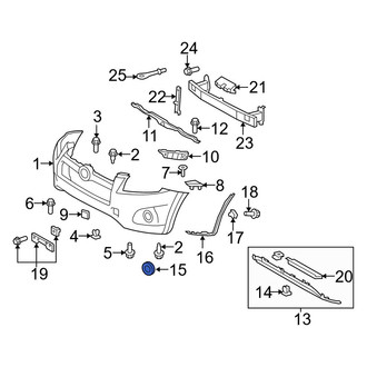 Toyota OE - Front Left Fog Light Trim
