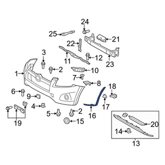 Toyota OE - Front Left Fender Flare
