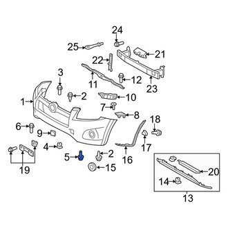 Toyota OE - Mud Flap Screw