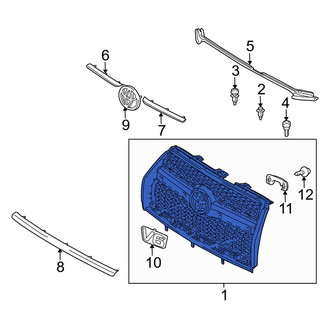 Toyota OE - Front Upper Grille