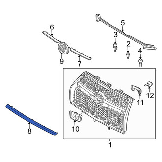 Toyota OE - Front Lower Grille Molding