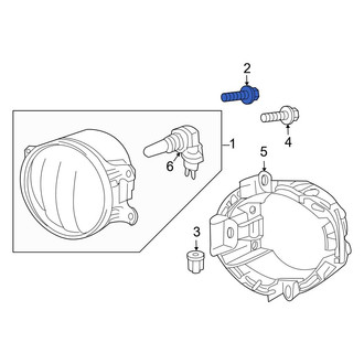 Toyota OE - Fog Light Bolt