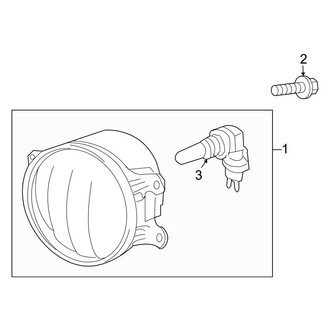Toyota OE - Front Lamps - Fog Lamps